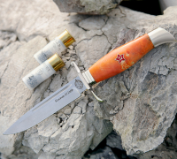 Финка НКВД из кованой стали Х12МФ купить на сайте koval-knife.shop