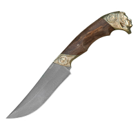 Нож Клыч из дамасской стали купить на сайте koval-knife.shop